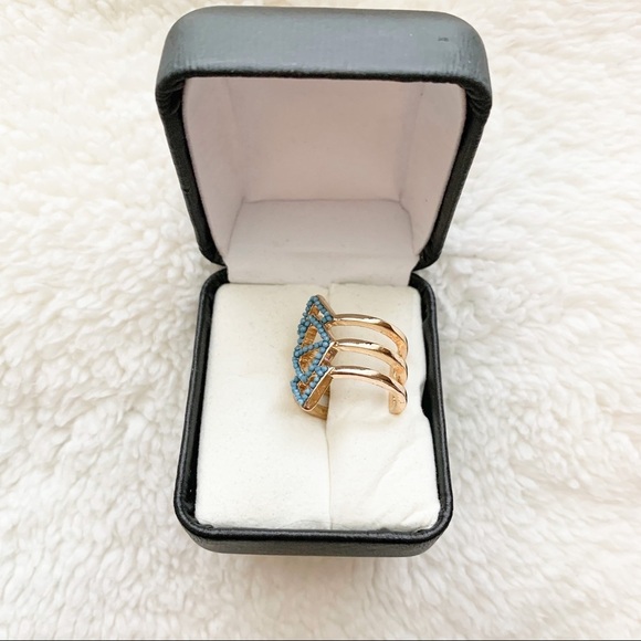 Gold tribal design ring🌟 - Picture 4 of 4